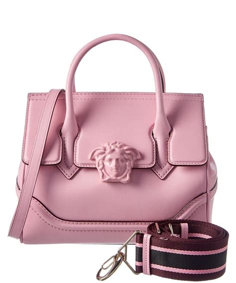 hot pink Versace bag